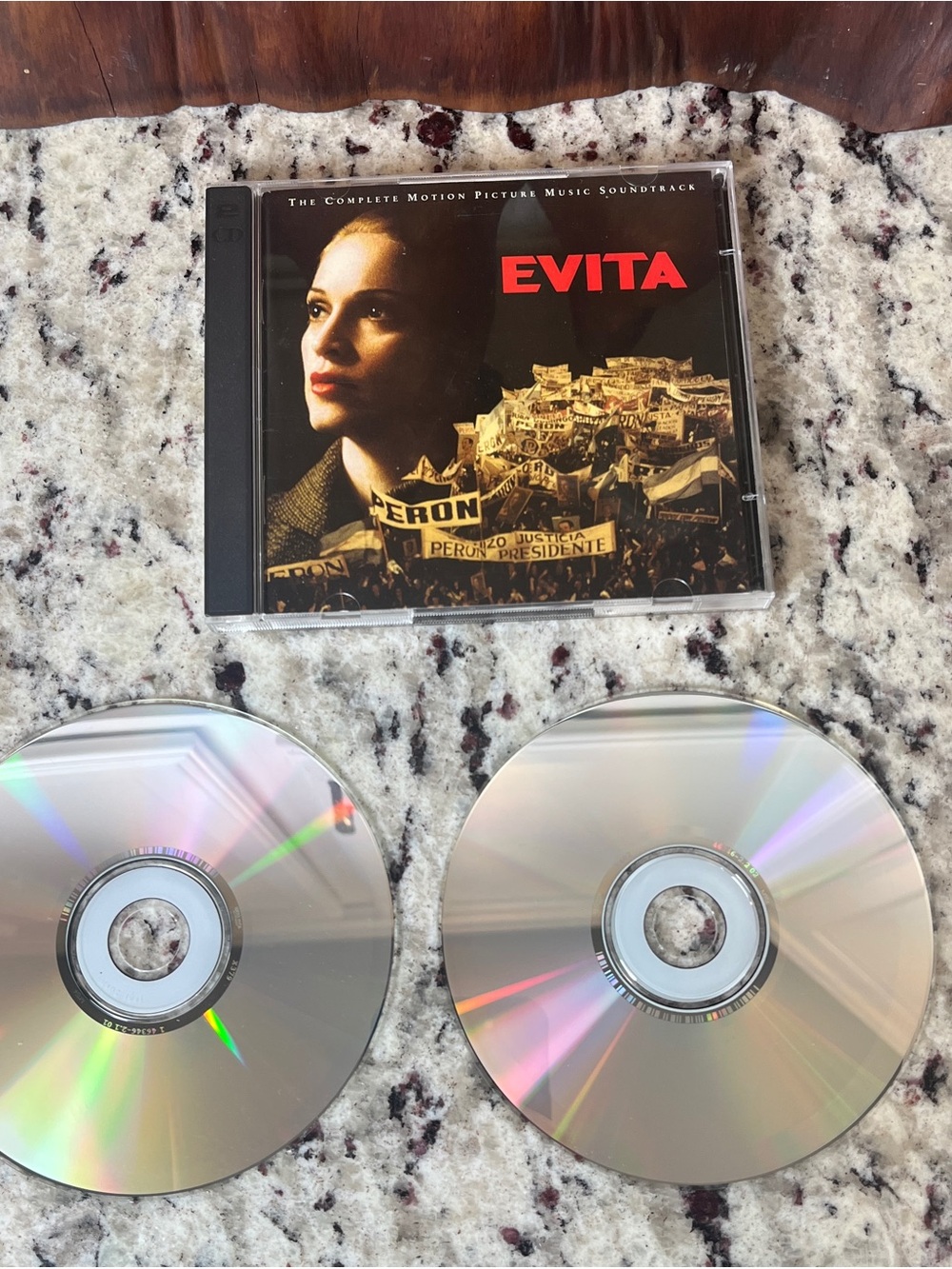 Evita Motion Picture Soundtrack CD - Black Case - Picture 5 of 5
